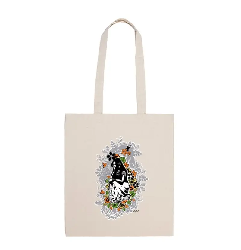 Borsa di tela borsa del tela fondo bianco di thinker v001