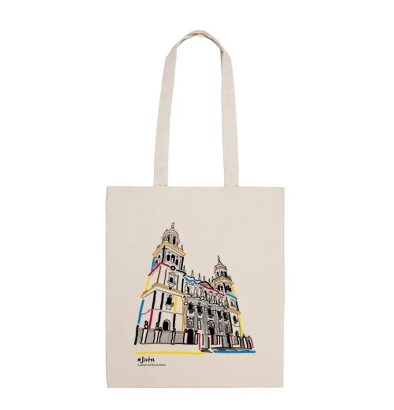 Borsa di tela borsa della cattedrale capitale di jaén