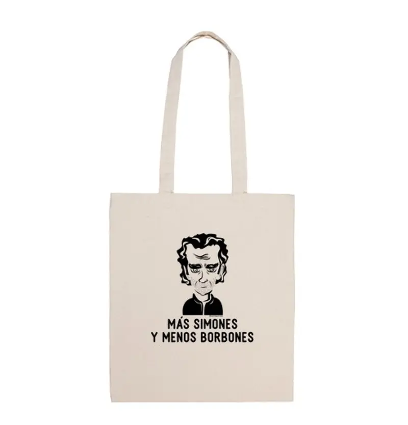 Borsa di tela borsa di tela fernando simón ecru