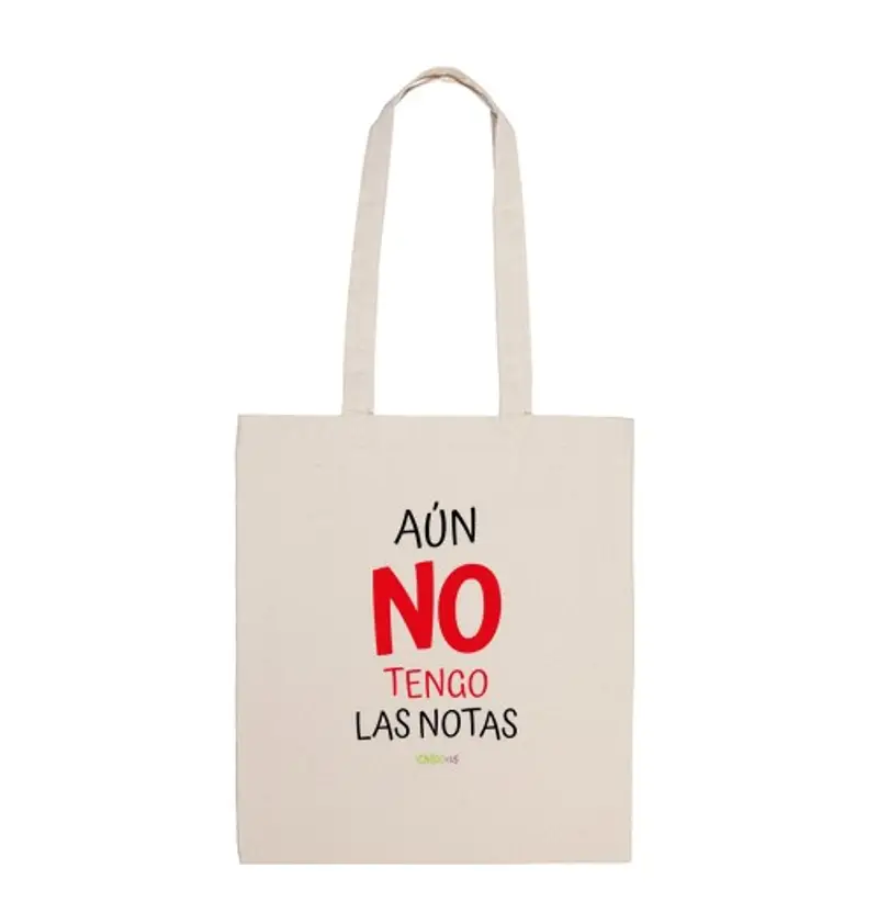 Borsa di tela borsa di tela per insegnanti - non ho ancora le voti, bianca