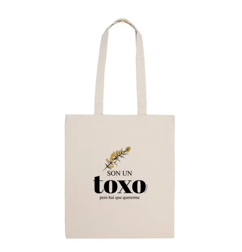 Borsa di tela borsa di tela sono un toxo, ma che amarmi - borsa di tela