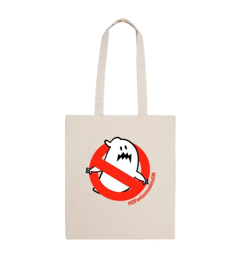 Borsa di tela borsa in tela fantasma