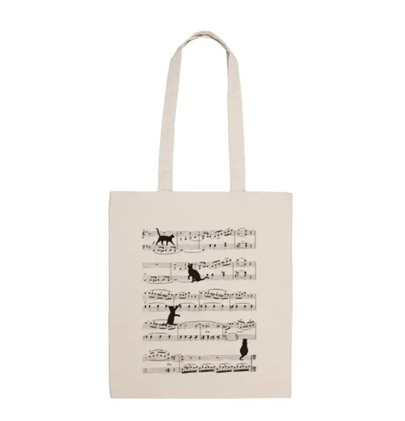 Borsa di tela borsa musicat