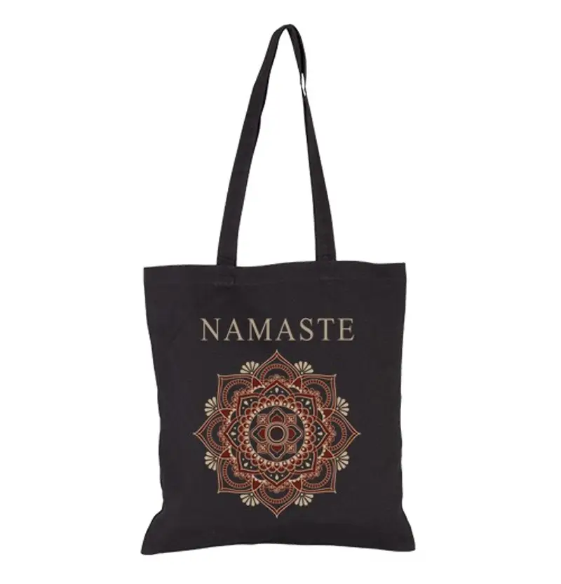 Borsa di tela borsa namaste