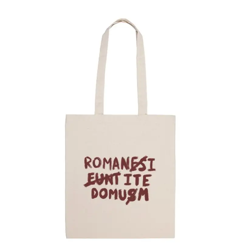 Borsa di tela borsa romani ite domum