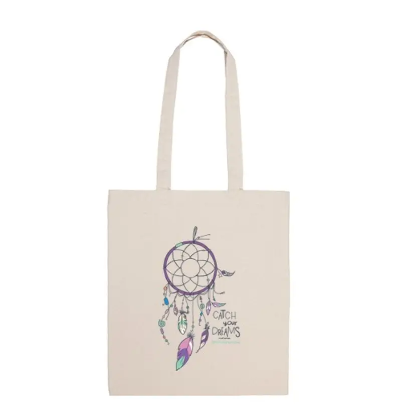 Borsa di tela borsa tela catch your dreams