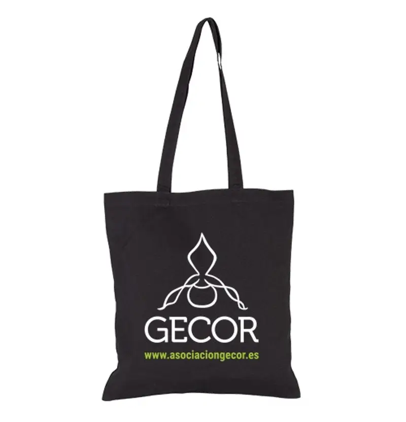 Borsa di tela borsa tote nera