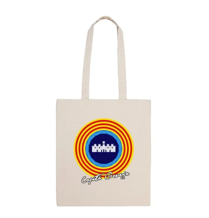 Borsa di tela bosa capite escut des goneya