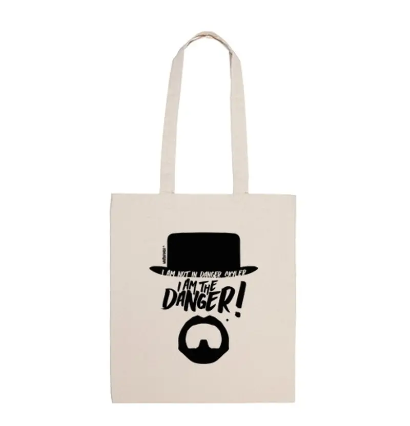 Borsa di tela breaking male - io sono il pericolo