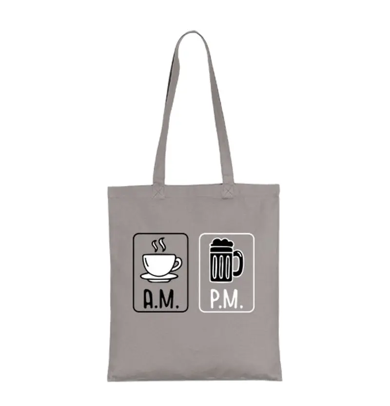 Borsa di tela caffè e birra