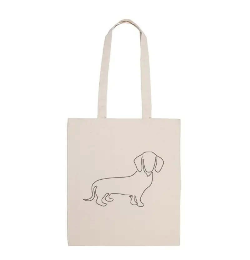 Borsa di tela cane