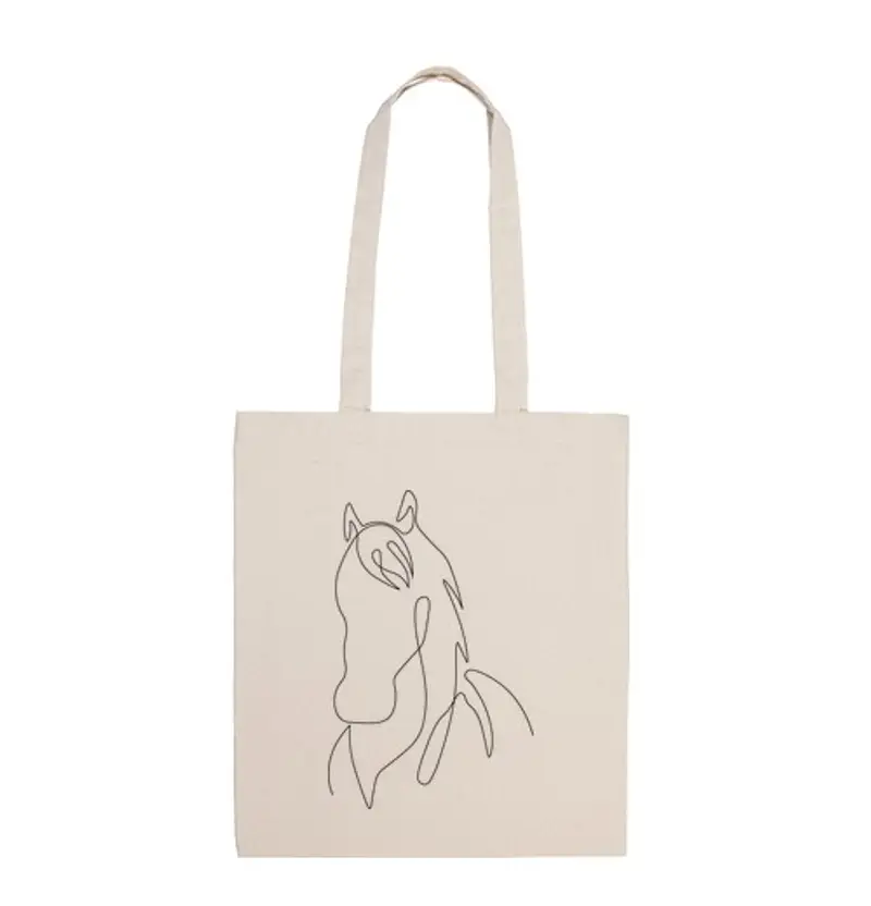 Borsa di tela cavallo