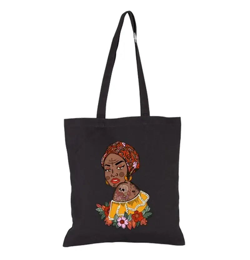 Borsa di tela cavalluccio latina