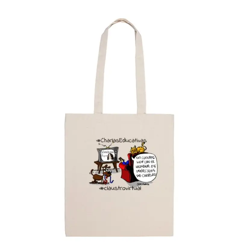 Borsa di tela char le s of á black