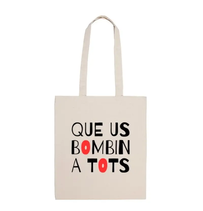 Borsa di tela che bomb in un tots