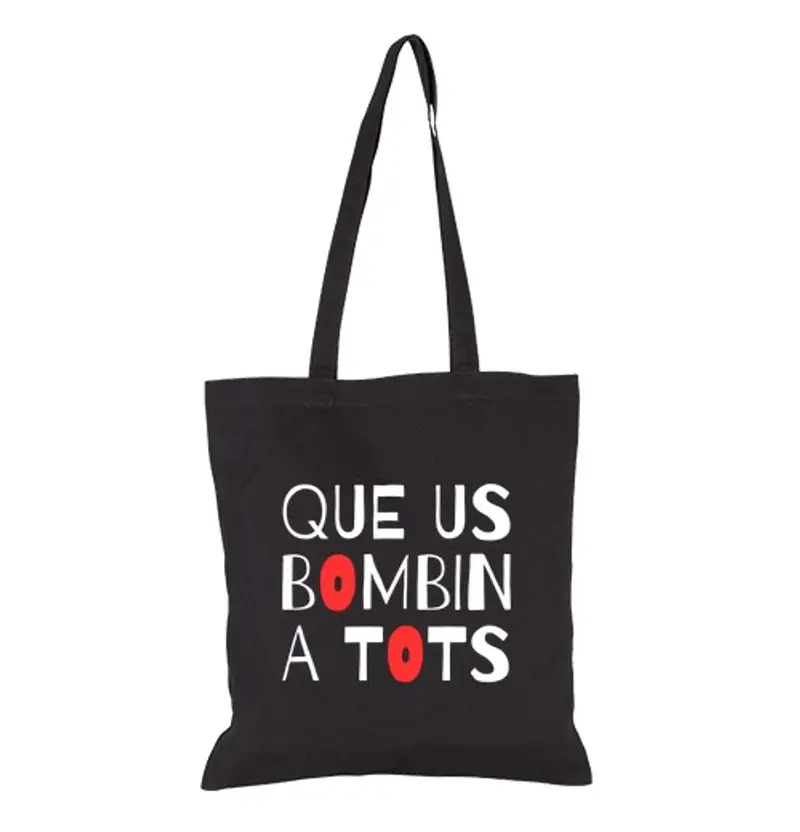 Borsa di tela che bomb in un tots