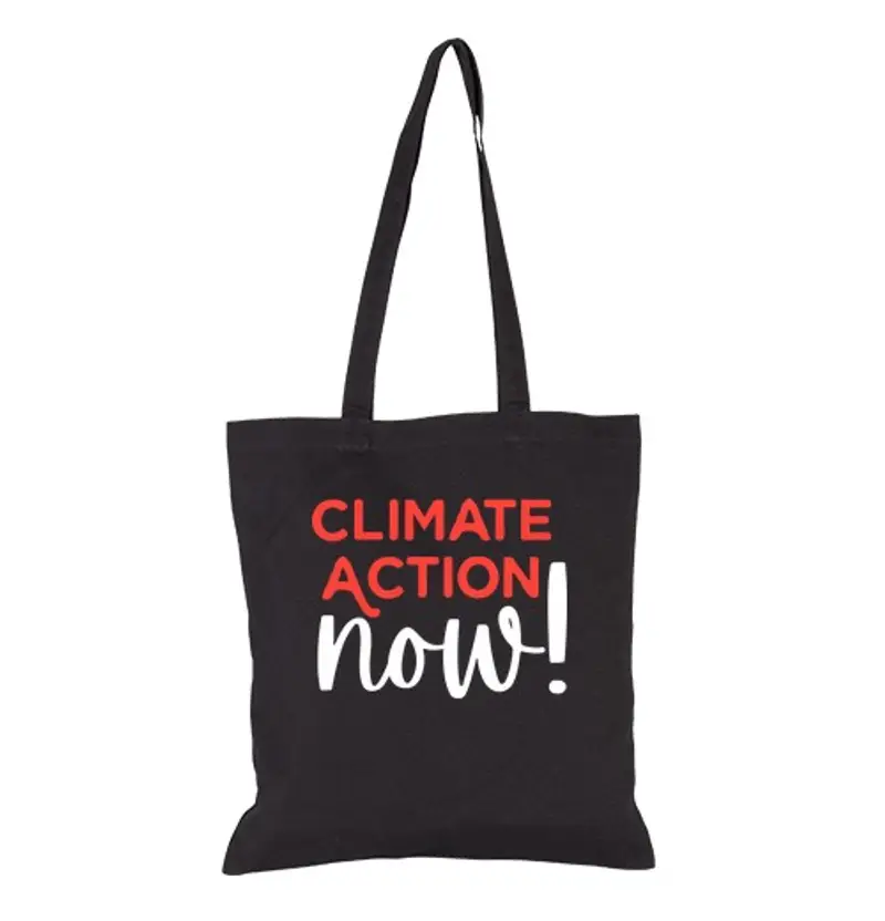 Borsa di tela clima te action ora