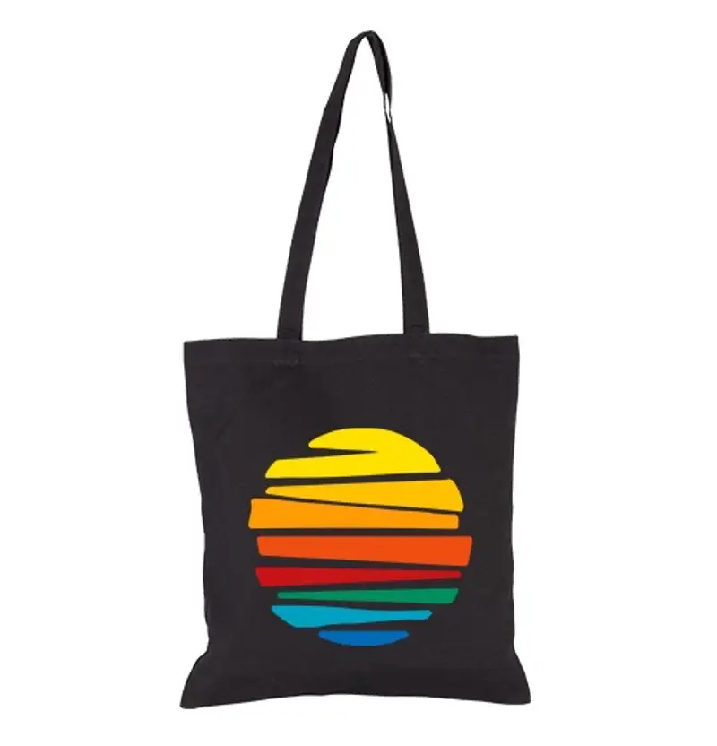 Borsa di tela colori del sole