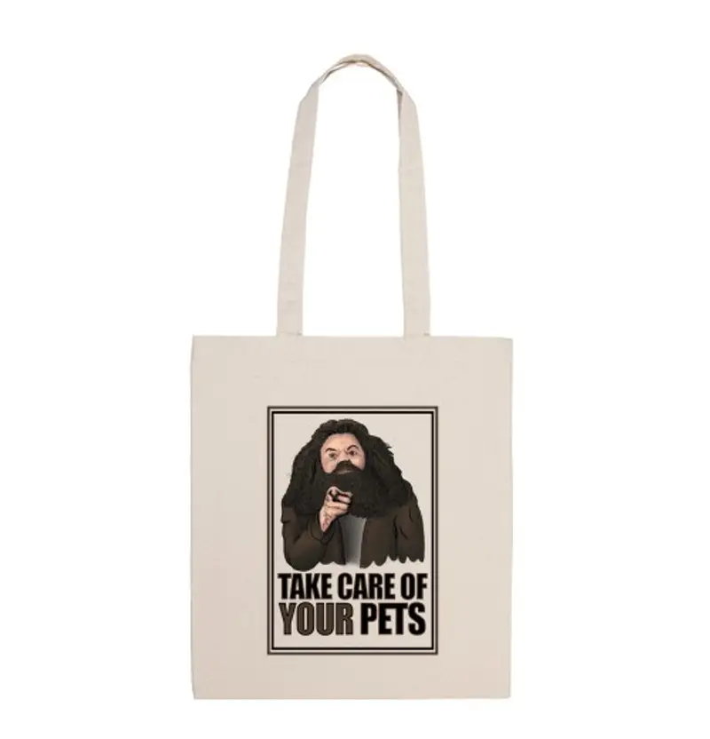 Borsa di tela cura your animali domestici