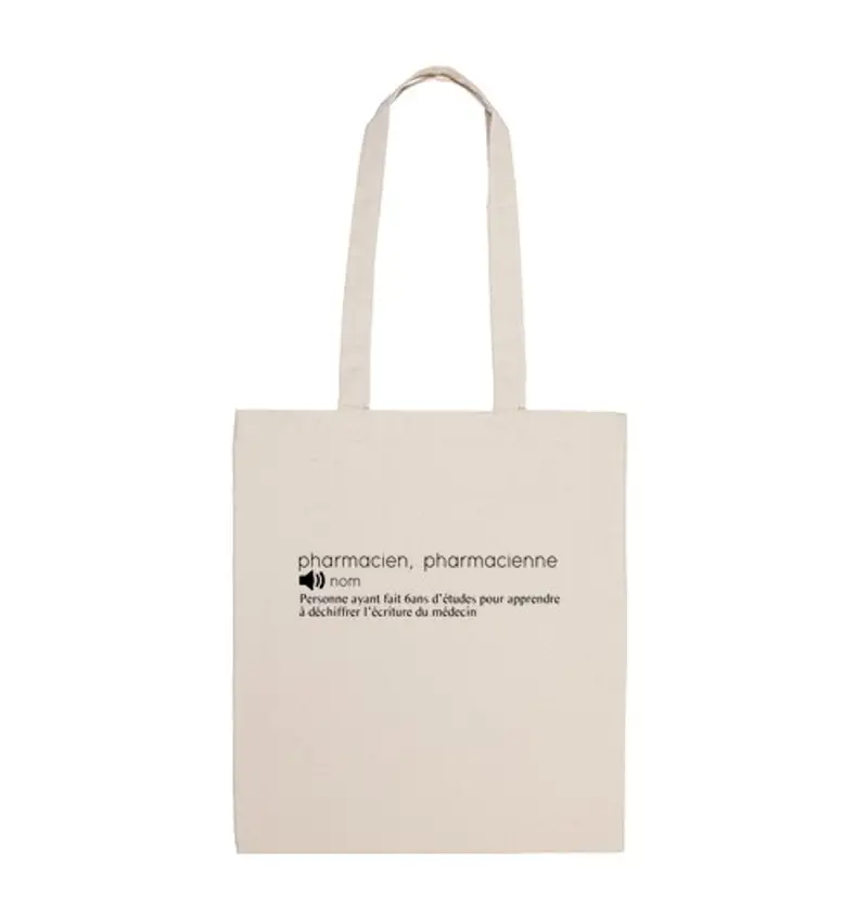 Borsa di tela definizione farmacista - pharma