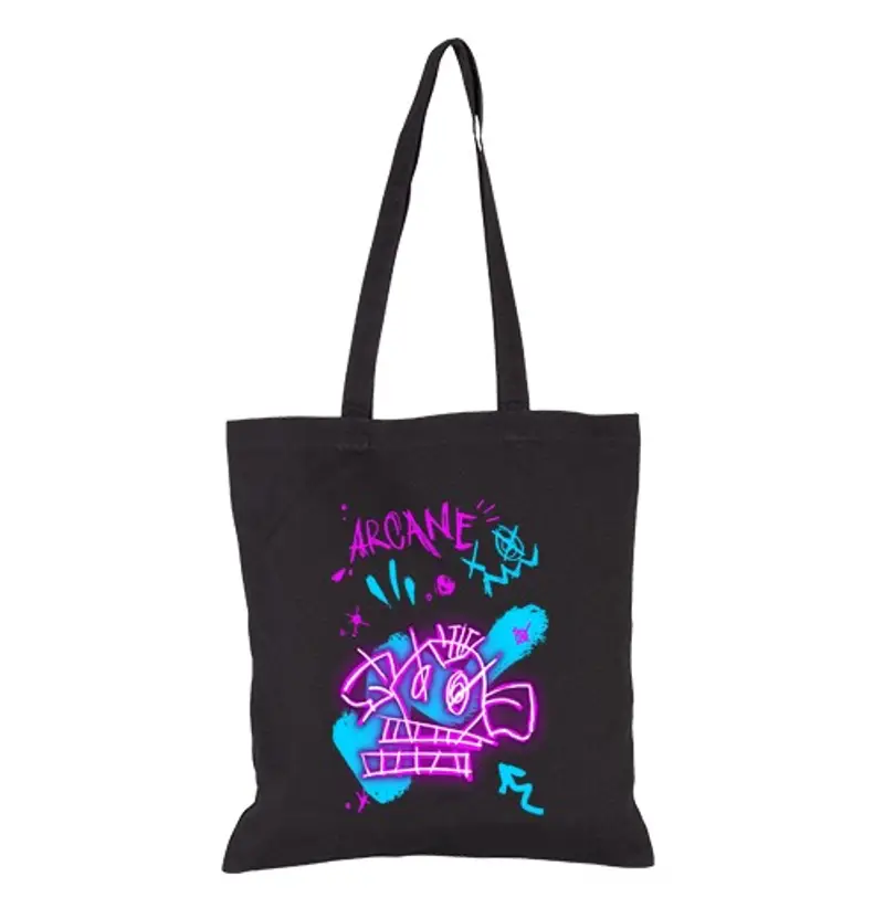 Borsa di tela disegni arcani della borsa jinx