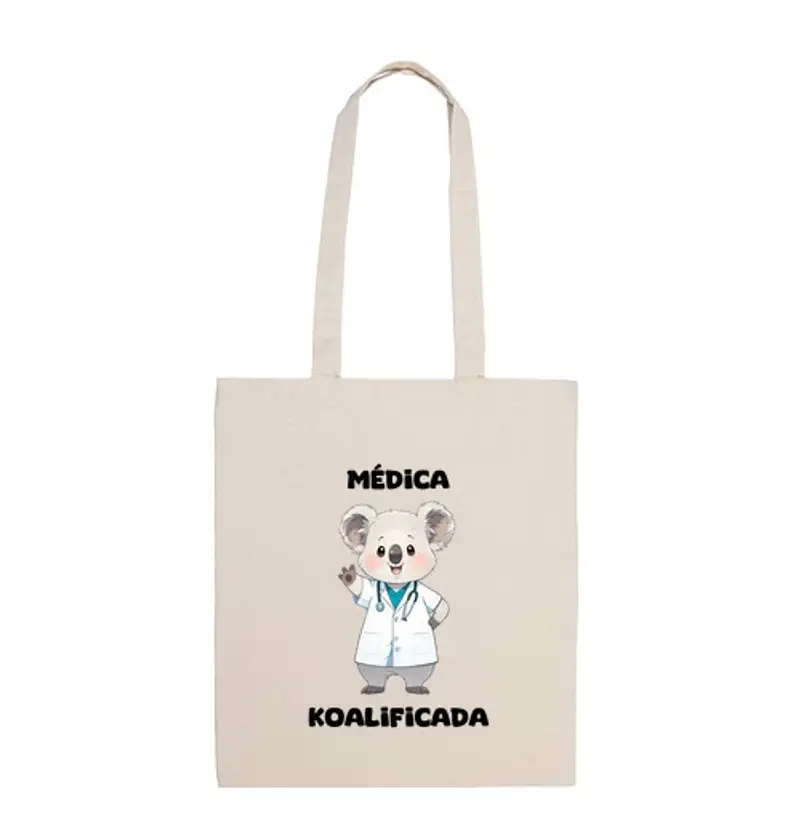 Borsa di tela dottore koalificato