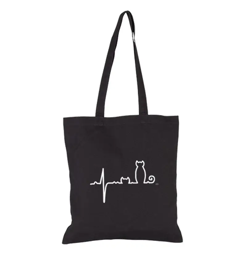 Borsa di tela elettrogatogramma vuoto