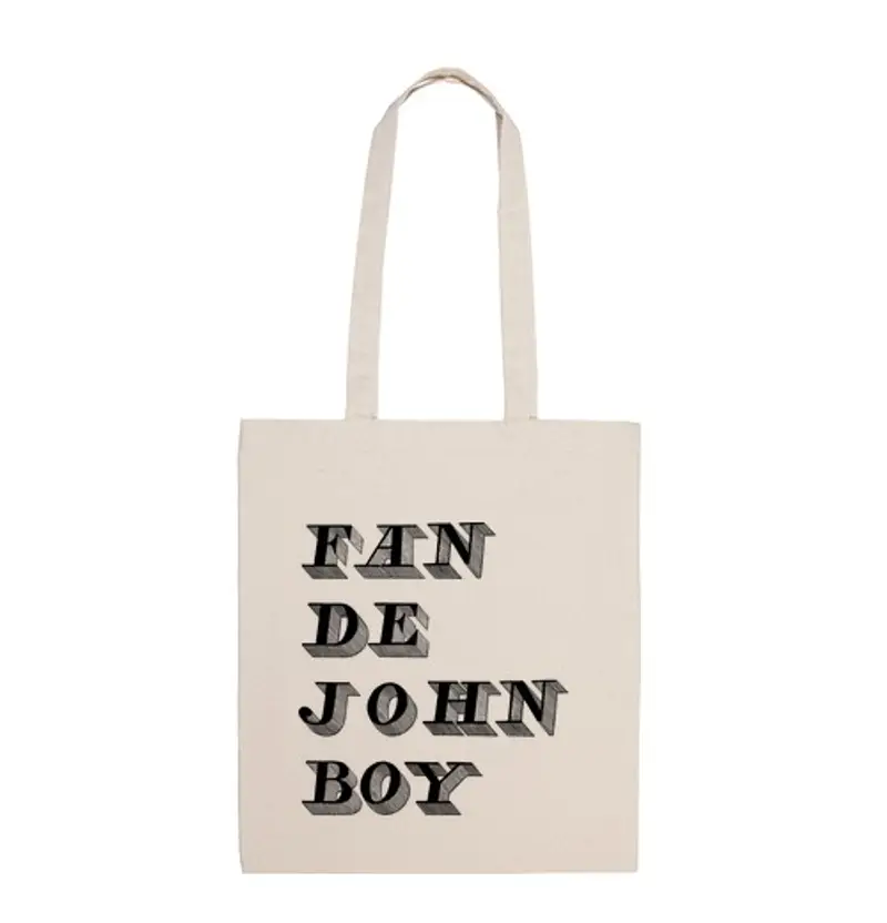 Borsa di tela fan di john bag ragazzo tote