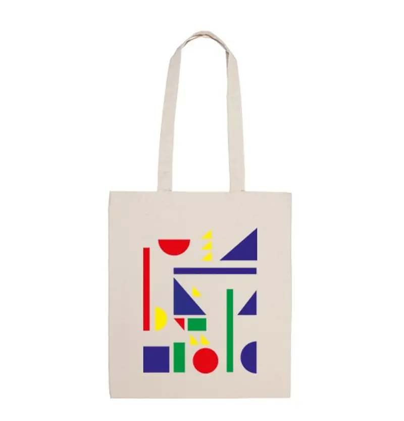 Borsa di tela forme bauhaus