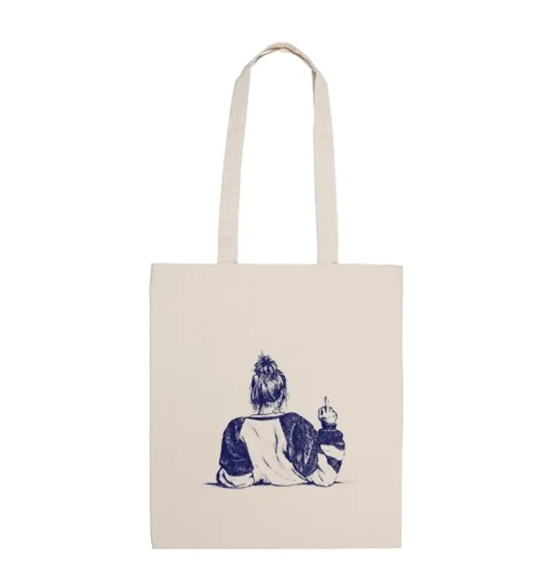 Borsa di tela fuck off bag