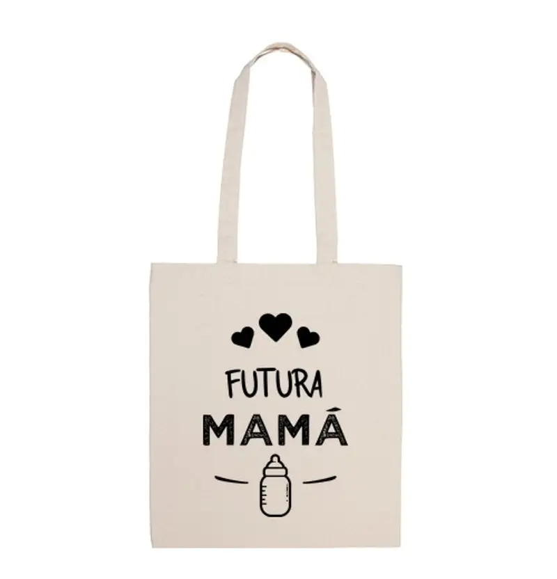 Borsa di tela futura mamma