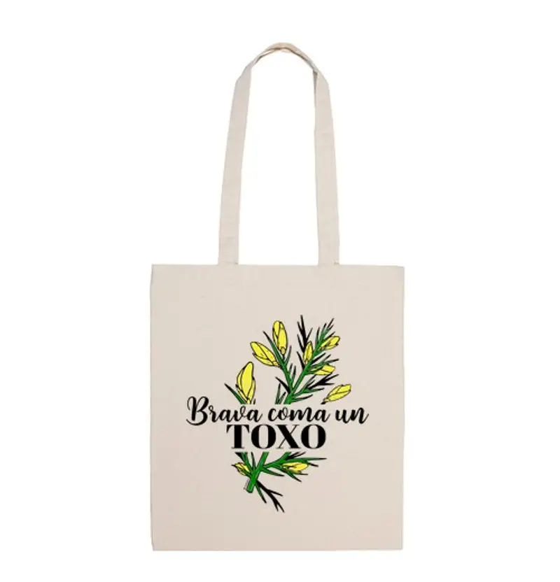 Borsa di tela galizia - galiziana brava coma toxo
