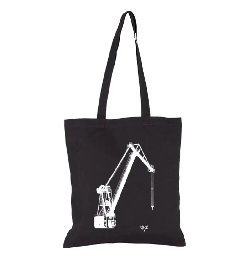 Borsa di tela garabia - gru