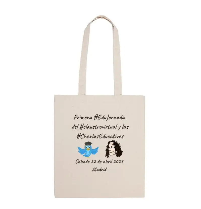 Borsa di tela giorni neri mad e liberi