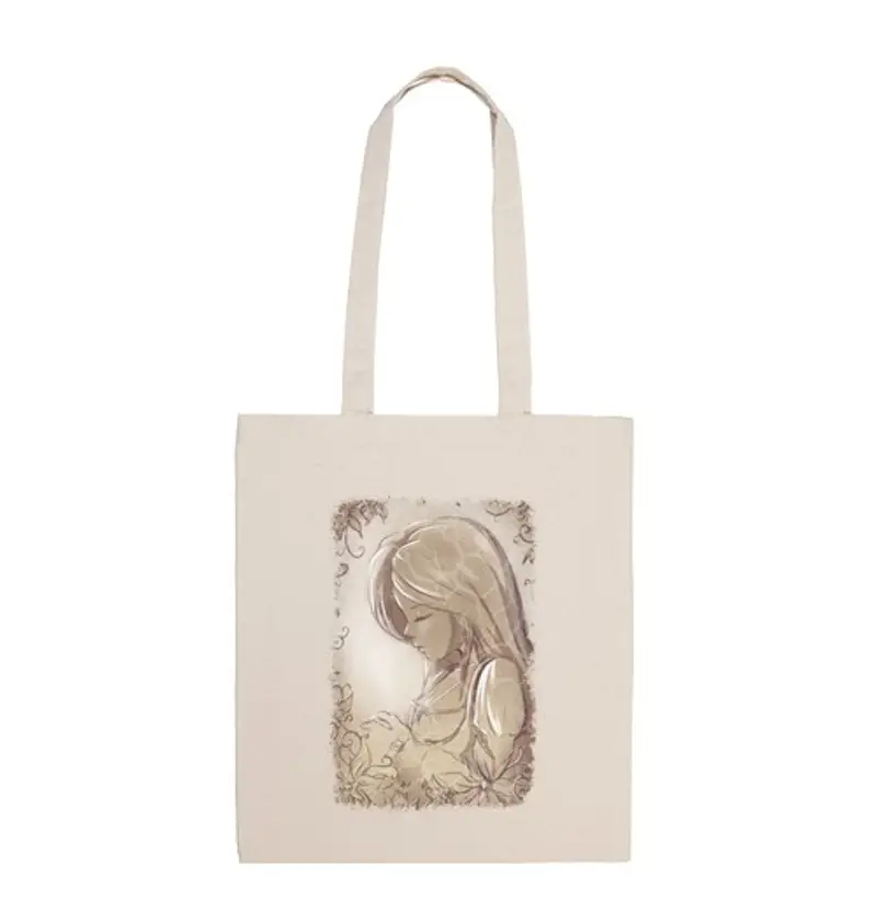 Borsa di tela granato