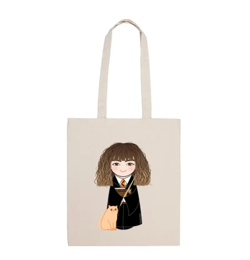 Borsa di tela hermione kokeshi