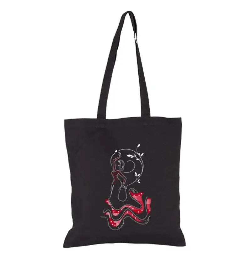 Borsa di tela il ballerina di flamenco