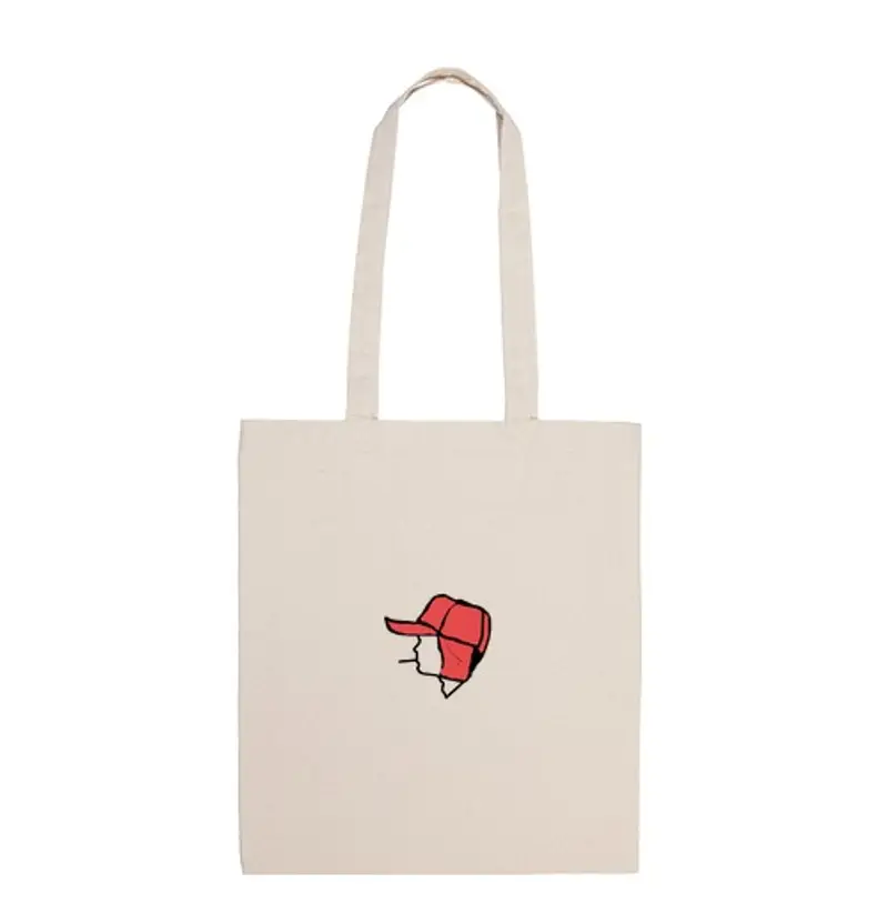 Borsa di tela il guardiano tra la segale