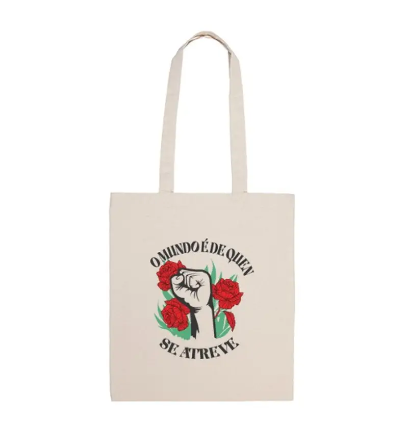 Borsa di tela Il mondo che non osa