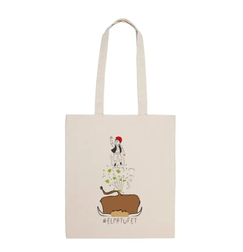 Borsa di tela il patufetto