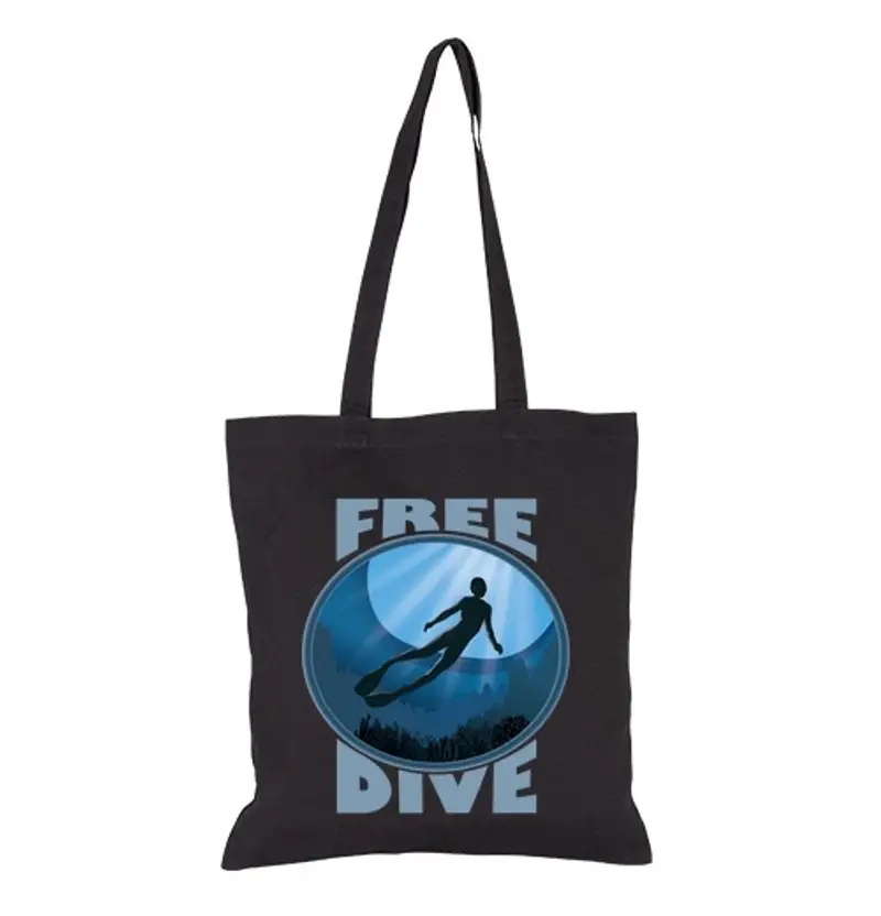 Borsa di tela immersione libera speleosub apnea di un