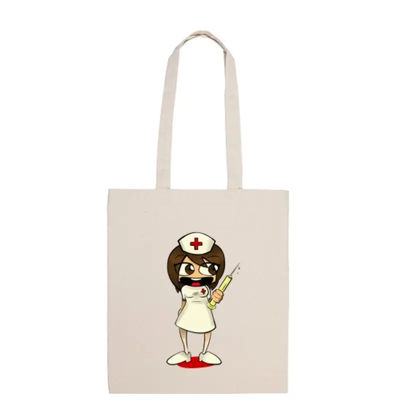 Borsa di tela infermiera