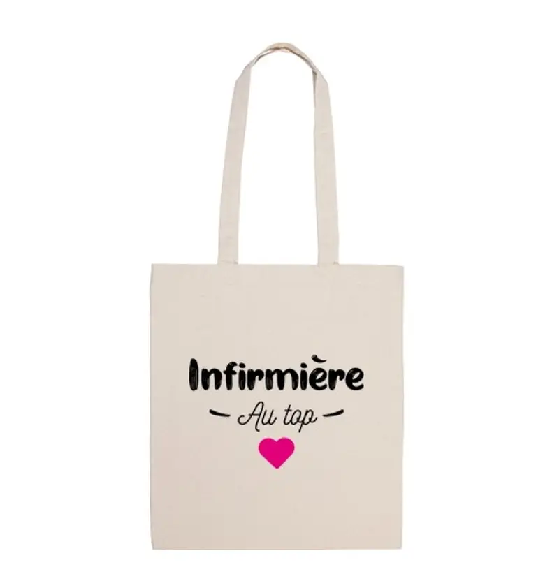 Borsa di tela infermiera in alto