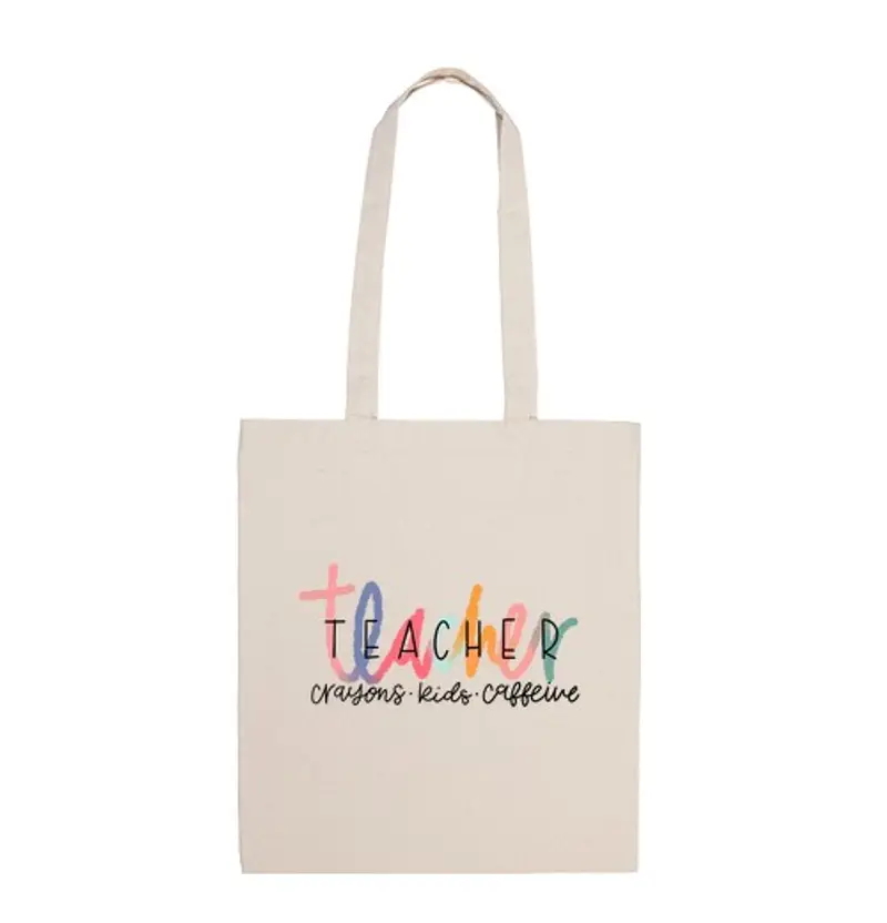 Borsa di tela insegnante