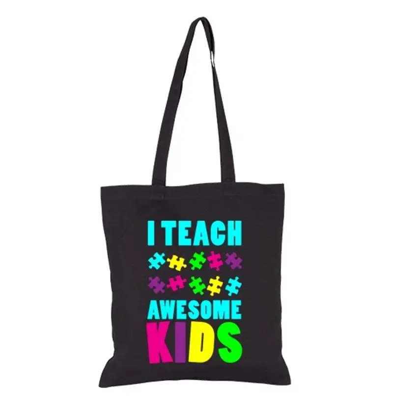 Borsa di tela insegno ai bambini fantastici la consap