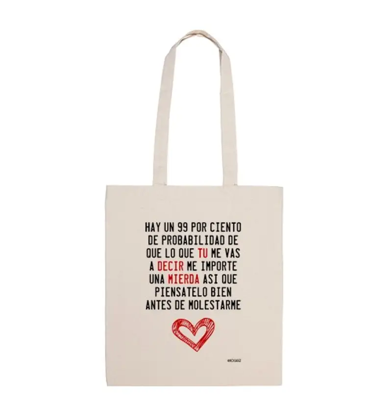 Borsa di tela io non mi preoccupano i