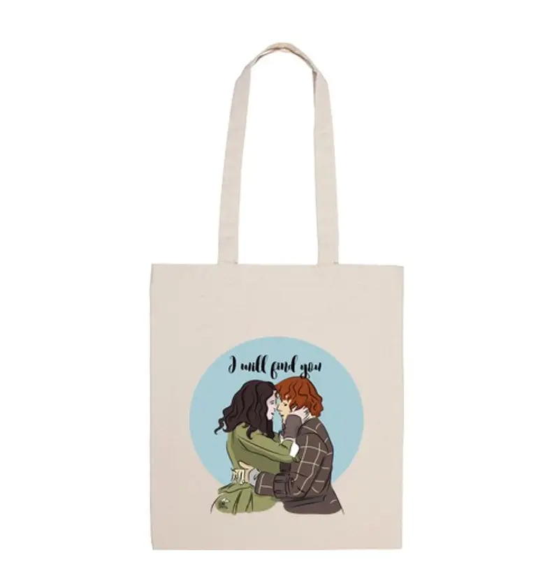 Borsa di tela io will trovare you - borsa