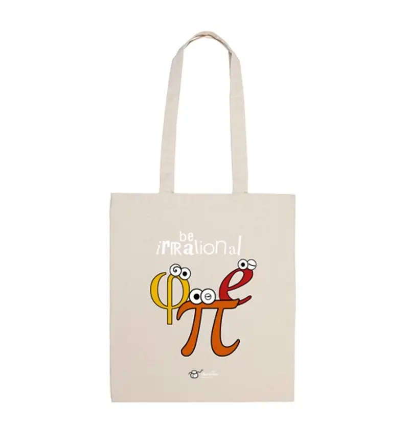 Borsa di tela irrazionale essere ? ? e (sfondi scuri)