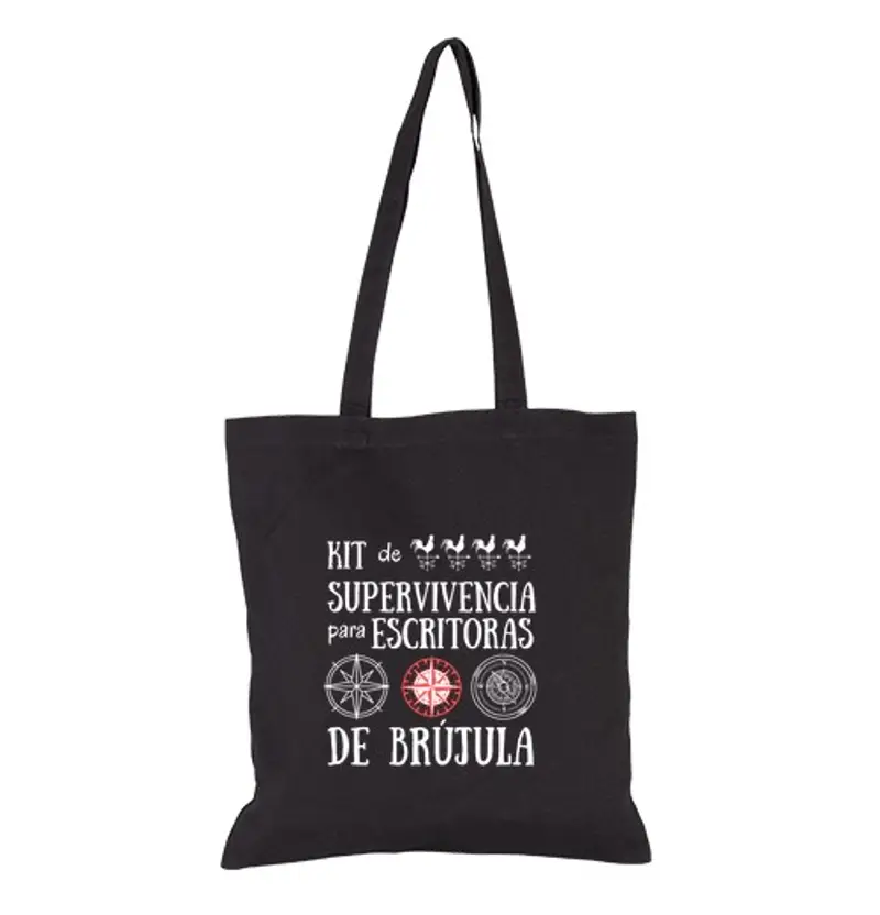 Borsa di tela kit di sopravvivenza per bussole nere