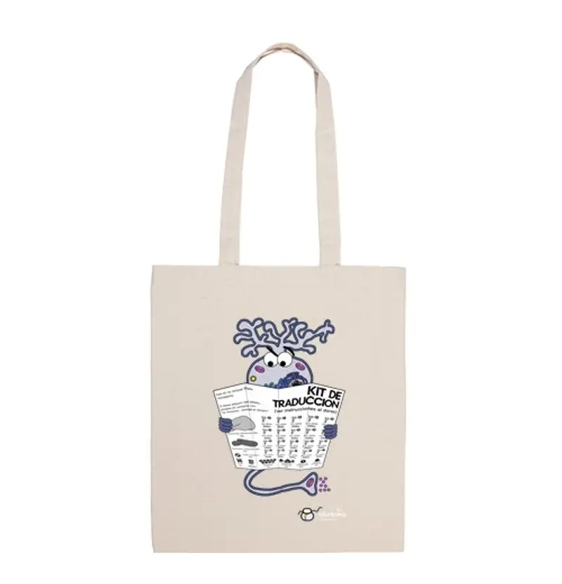 Borsa di tela · kit di traduzione neurone (fondi scuri